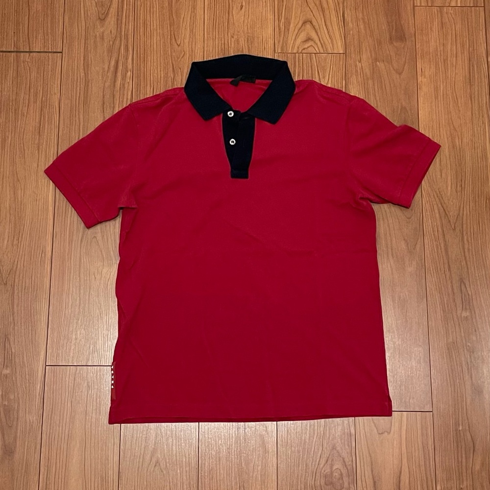 Vintage Red Prada polo shirt